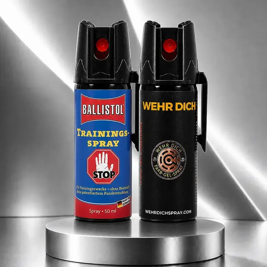 BUNDLE WEHRDICHSPRAY EXCLUSIVE 50ml Farb-Gel-Spray Schlumpfblau – Seitenansicht