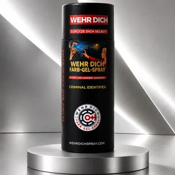 WEHRDICHSPRAY Geschenkpackung 50ml Farb-Gel-Spray Blau