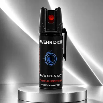 WEHRDICHSPRAY Neutral 50ml Farb-Gel-Spray Schlumpfblau