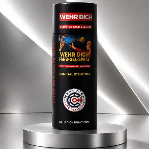 WEHRDICHSPRAY Geschenkpackung 50ml Farb-Gel-Spray Blau